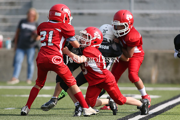 Glen Rose @ Bauxite peewee 3rd Grade football_0144