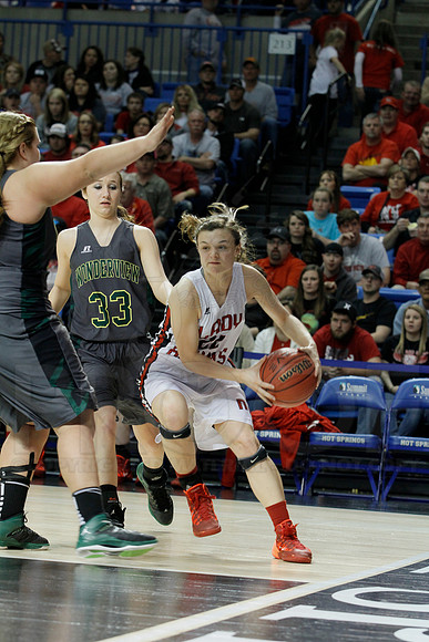 1A Girls State Finals-Nemo Vista vs. Wonderview 3-14-2014 (© Justin Manning) JWM_0232