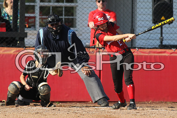 Bauxite @ Harmony Grove softball 4-21-2015 (©Justin Manning) JWM_0368