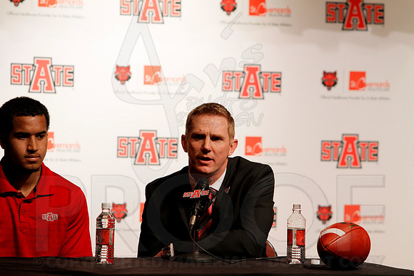 ASU Coach Blake Anderson Press Conference 12-19-13 (©Justin Manning) (©Justin Manning) JWM_0304