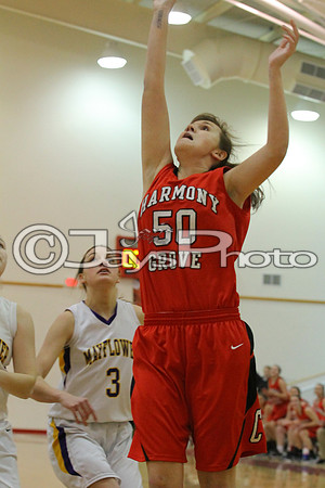 Mayflower vs Harmony Grove Girls 3A District Tournament 2-19-15 2-19-2015 (©Justin Manning) JWM_011
