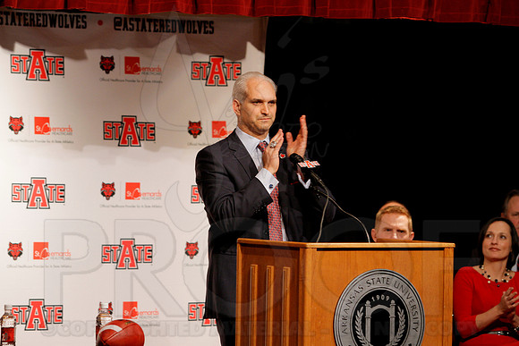 ASU Coach Blake Anderson Press Conference 12-19-13 (©Justin Manning) (©Justin Manning) JWM_0102