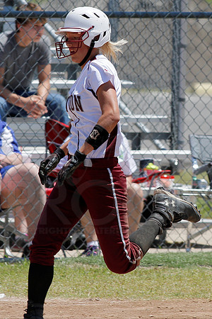 Benton vs. Mountain Home 6A State Softball Playoffs 5-11-13 (© Justin Manning) JWM0123