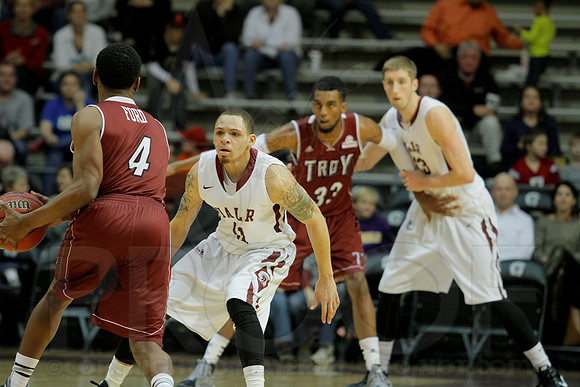 UALR vs. Troy Men's Basketball 1-11-14 (©Justin Manning) JWM_0227