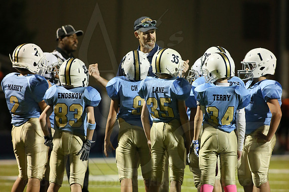 Catholic @ Pulaski Academy (Peewee) 10-14-2014 (©Justin Manning) JWM_0170
