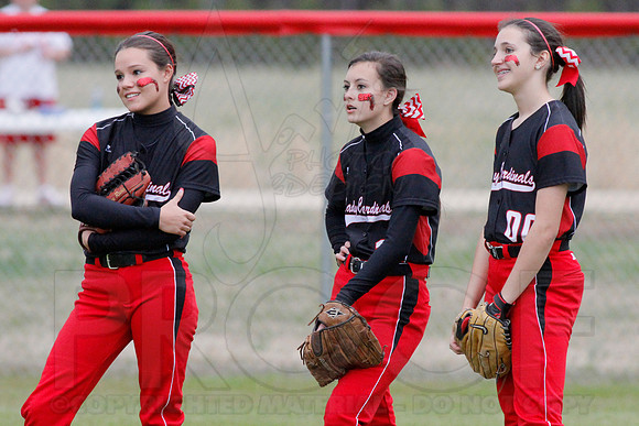 Harmony Grove @ Glen Rose softball 3-31-2014 (© Justin Manning) JWM_0088