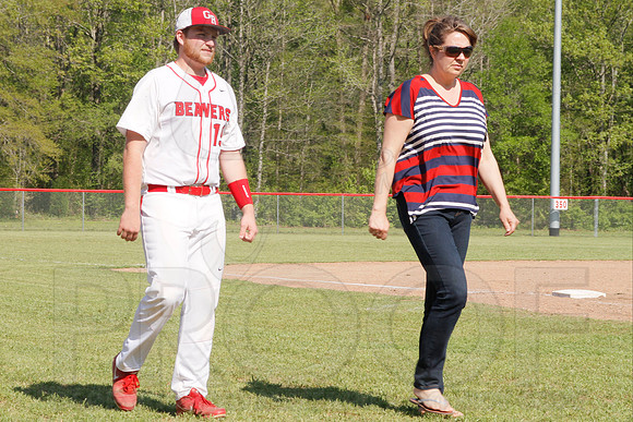 Mayflower @ Glen Rose baseball (Senior Night) 4-22-2014 (© Justin Manning) JWM_0029