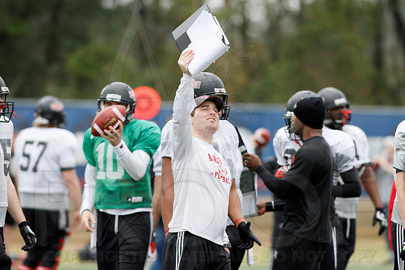 Arkansas State GoDaddy Bowl Practice 1-2-14 (©Justin Manning) JWM_0196