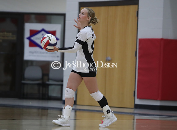 Cossatot River vs. Harding Academy (3A Volleyball South Regional Tournament) 10-22-24_JWM_0241