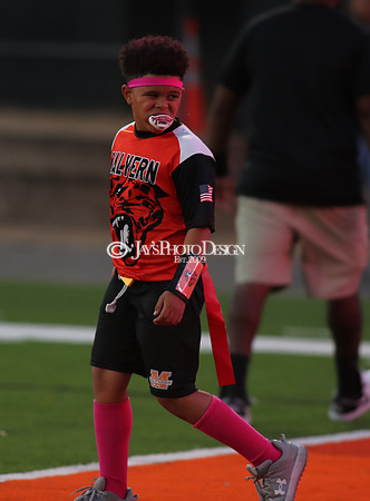 Malvern Cubs Orange vs. Malvern Cubs Black 3rd grade flag football 10-15-24_JWM_0080