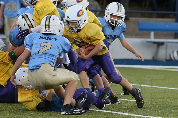 Catholic @ Pulaski Academy (Peewee) 10-14-2014 (©Justin Manning) JWM_0030