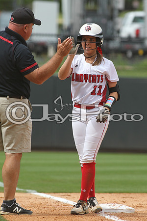 4A State Softball Finals Bauxite vs. Mena 5-22-2015 (©Justin Manning) JWM_0314
