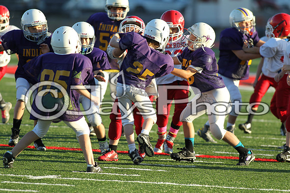 Poyen @ Glen Rose Peewee Football 10-19-2015 (©Justin Manning) JWM_0060