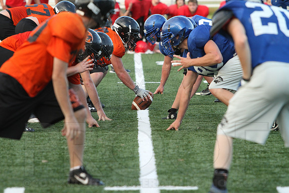 Harmony Grove Football Team Camp (Practice) 7-15-2014 (©Justin Manning) JWM_355