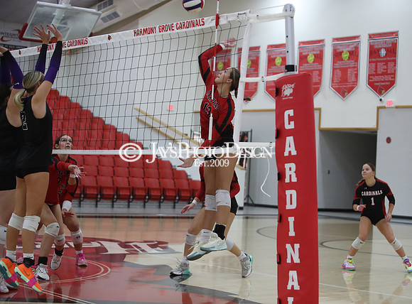 Harmony Grove vs. Central Arkansas Christian (3A Volleyball South Regional Tournament) 10-23-24_JWM_0500