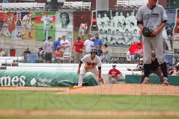Northwest Arkansas Naturals @ Arkansas Travelers 9-2-13 (© Justin Manning) JWM0150