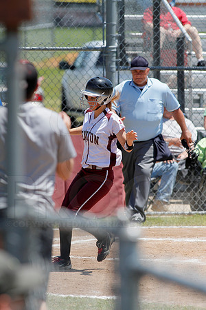 Benton vs. Mountain Home 6A State Softball Playoffs 5-11-13 (© Justin Manning) JWM0129