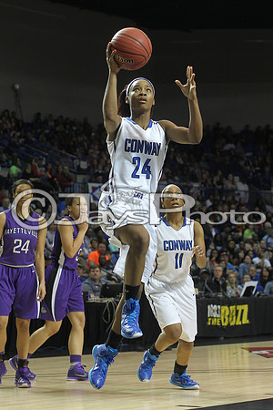 Conway vs. Fayetteville 7A Girls State Finals 3-14-2015 (©Justin Manning) JWM_284