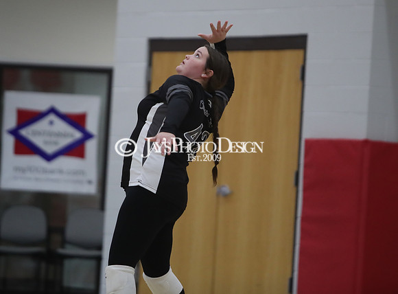 Cossatot River vs. Harding Academy (3A Volleyball South Regional Tournament) 10-22-24_JWM_0430