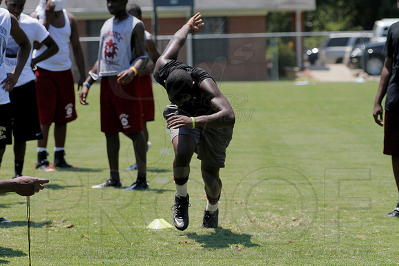 Tyrell Johnson Football Camp 7-20-12 (Justin Manning)310