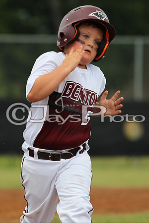 Benton (Cobb) vs. Benton 5-6 year old All-Stars 6-14-2015 (©Justin Manning) JWM_0098