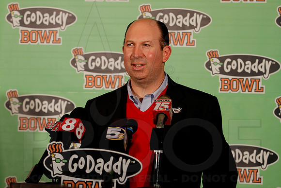 GoDaddy Bowl Press Conference- Team Welcoming Reception (©Justin Manning) JWM_0124