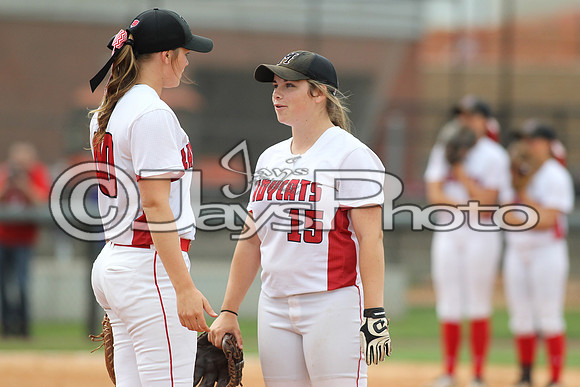4A State Softball Finals Bauxite vs. Mena 5-22-2015 (©Justin Manning) JWM_0497
