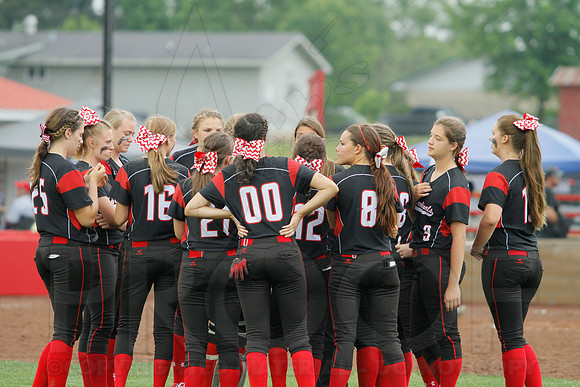 Rose Bud vs. Harmony Grove Regional Softball 5-9-2014 (© Justin Manning) JWM_0316