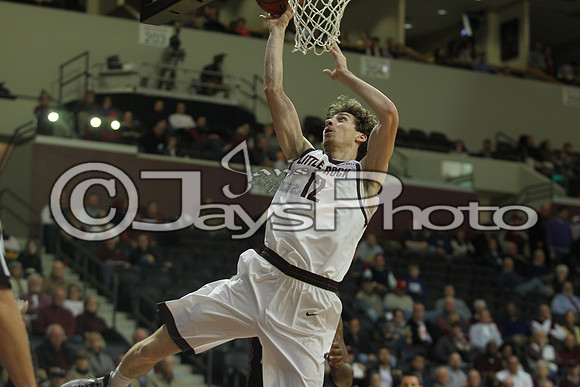 Louisiana Lafayette @ Arkansas-Little Rock Men's Basketball 1-7-2016 (©Justin Manning) JWM_0094
