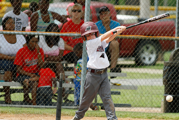 Benton vs. Fordyce 5-6 year old All Stars 6-28-2014 (©Justin Manning) JWM_117