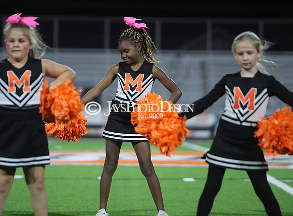 Malvern Cubs Orange vs. Malvern Cubs Black 3rd grade flag football 10-15-24_JWM_0486