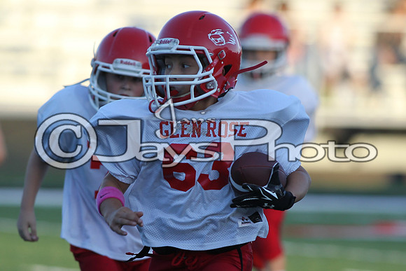 Poyen @ Glen Rose Peewee Football 10-19-2015 (©Justin Manning) JWM_0209