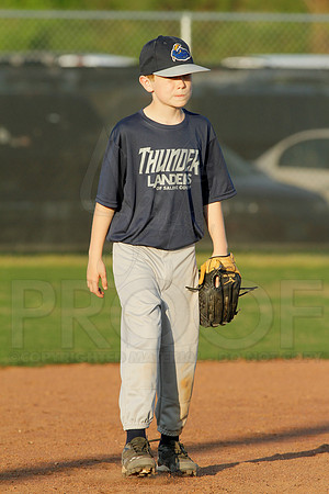 Thunder vs. A's 9-10 year old baseball 4-22-2014 (© Justin Manning) JWM_0081