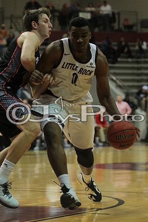 Louisiana Lafayette @ Arkansas-Little Rock Men's Basketball 1-7-2016 (©Justin Manning) JWM_0553