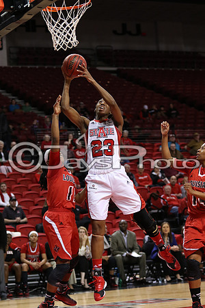 LA-Lafayette @ Arkansas State Women's 3-7-2015 (©Justin Manning) JWM_337