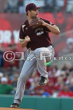 ULM @ Arkansas baseball_0171