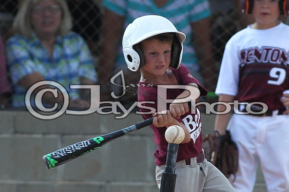 Benton vs. Beebe 6 year old All-Stars 6-28-2015 (©Justin Manning) JWM_0200