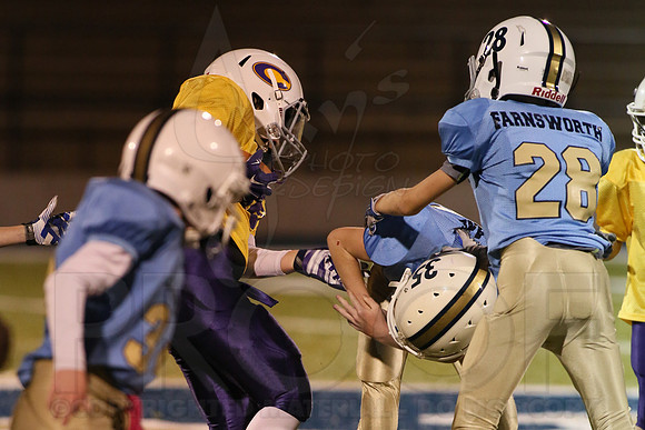 Catholic @ Pulaski Academy (Peewee) 10-14-2014 (©Justin Manning) JWM_0138
