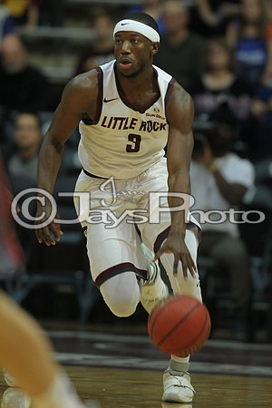 Louisiana Lafayette @ Arkansas-Little Rock Men's Basketball 1-7-2016 (©Justin Manning) JWM_0190