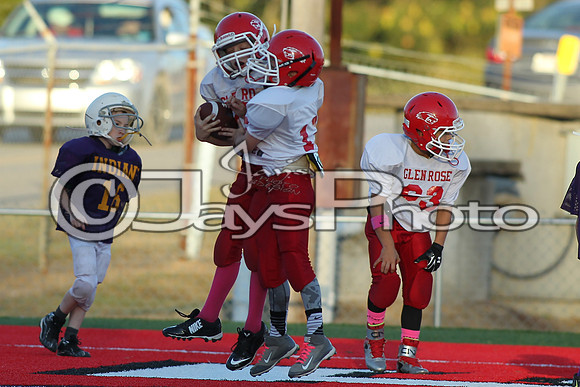 Poyen @ Glen Rose Peewee Football 10-19-2015 (©Justin Manning) JWM_0162