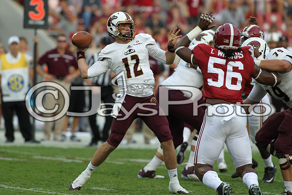 University of Louisiana-Monroe @ Alabama 9-26-2015 (©Justin Manning) JWM_0540