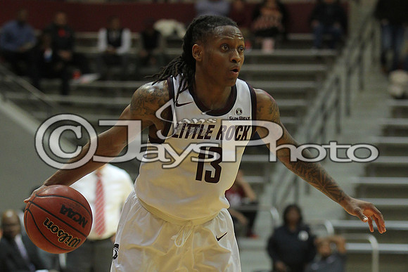 Louisiana Lafayette @ Arkansas-Little Rock Men's Basketball 1-7-2016 (©Justin Manning) JWM_0643