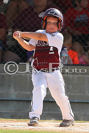 Benton vs. Beebe 6 year old All-Stars 6-28-2015 (©Justin Manning) JWM_0054