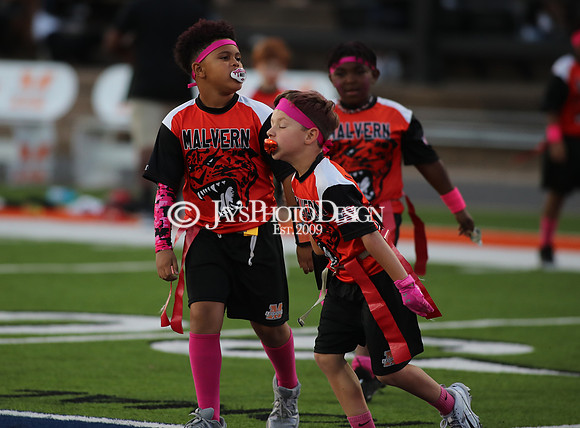 Malvern Cubs Orange vs. Malvern Cubs Black 3rd grade flag football 10-15-24_JWM_0020