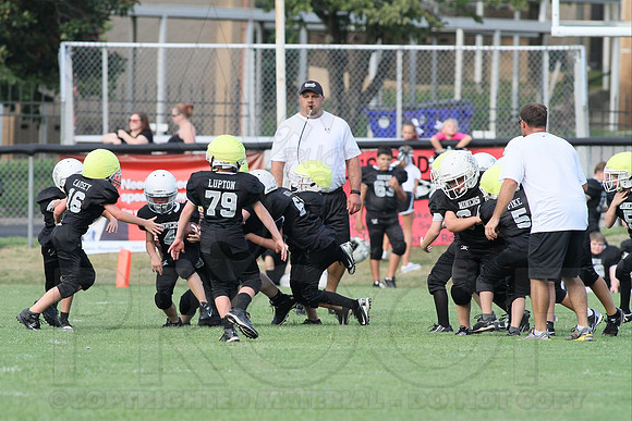 Bauxite Black-Gray games 4th, 5th, 6th, Junior high, Senior high scrimmage 8-22-13 (© Justin Manning) JWM0059