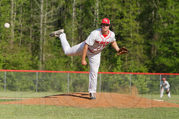 Mayflower @ Glen Rose baseball (Senior Night) 4-22-2014 (© Justin Manning) JWM_0289