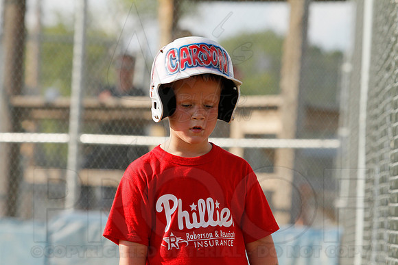 Phillies vs. Razorbacks 5-6 year old baseball 6-3-2014 (© Justin Manning) JWM_0057