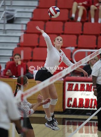 Cossatot River vs. Harding Academy (3A Volleyball South Regional Tournament) 10-22-24_JWM_0500