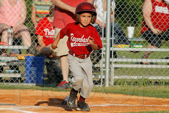 Phillies vs. Razorbacks 5-6 year old baseball 6-3-2014 (© Justin Manning) JWM_0195