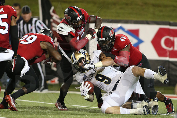 Montana State @ Arkansas State 8-30-2014 (©Justin Manning) JWM_830